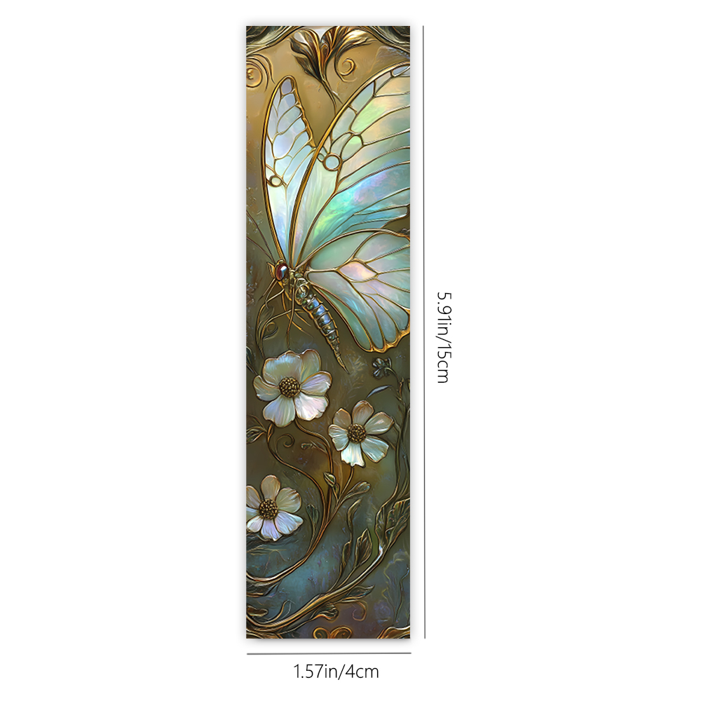 32個、夢のような蝶のしおり、教師、読者、本愛好家に最適、ギ - Resin Art Bookmark のレビューと価格