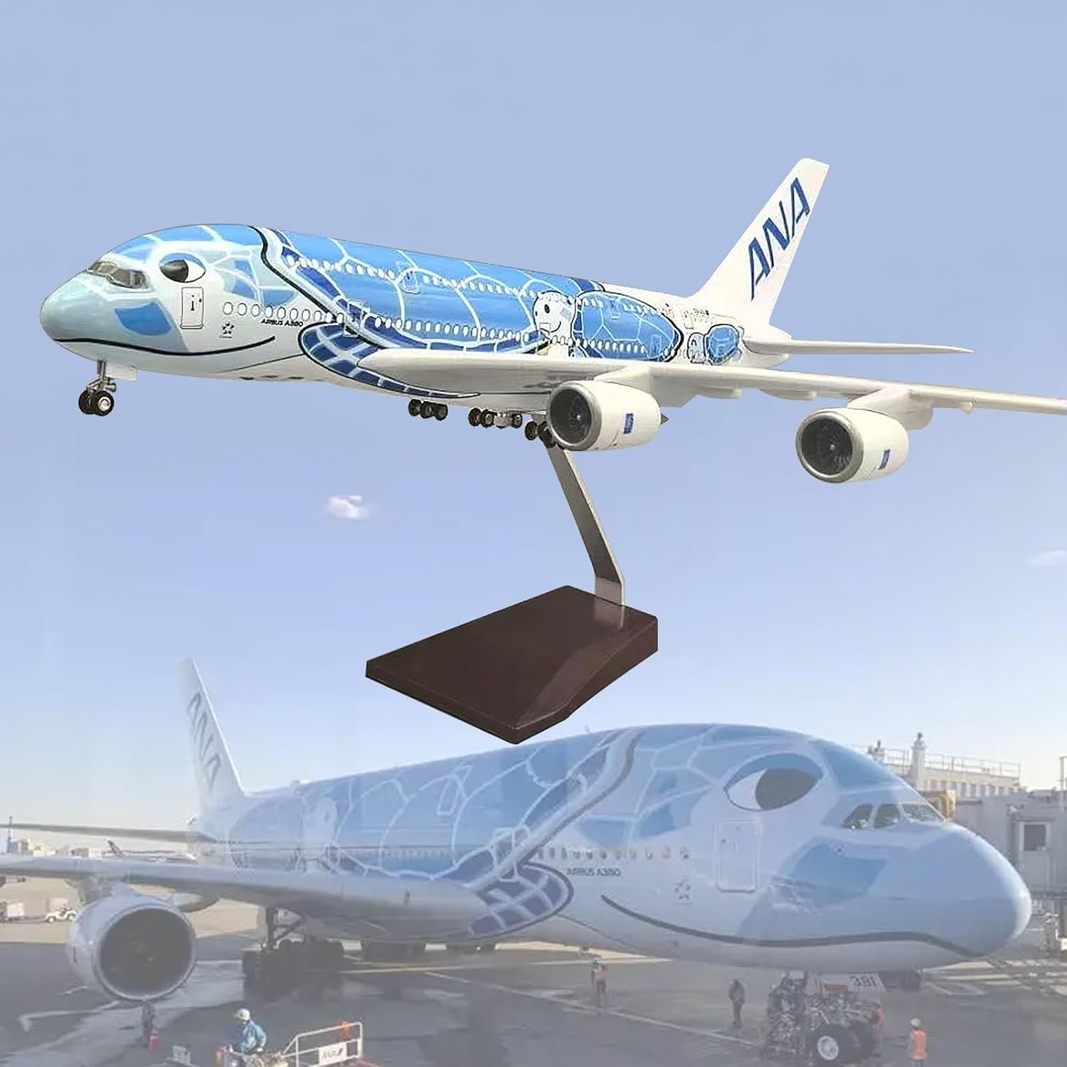 1/160スケール航空機A380エアジャパンANA航空シータ - Resin Art Beach のレビューと価格