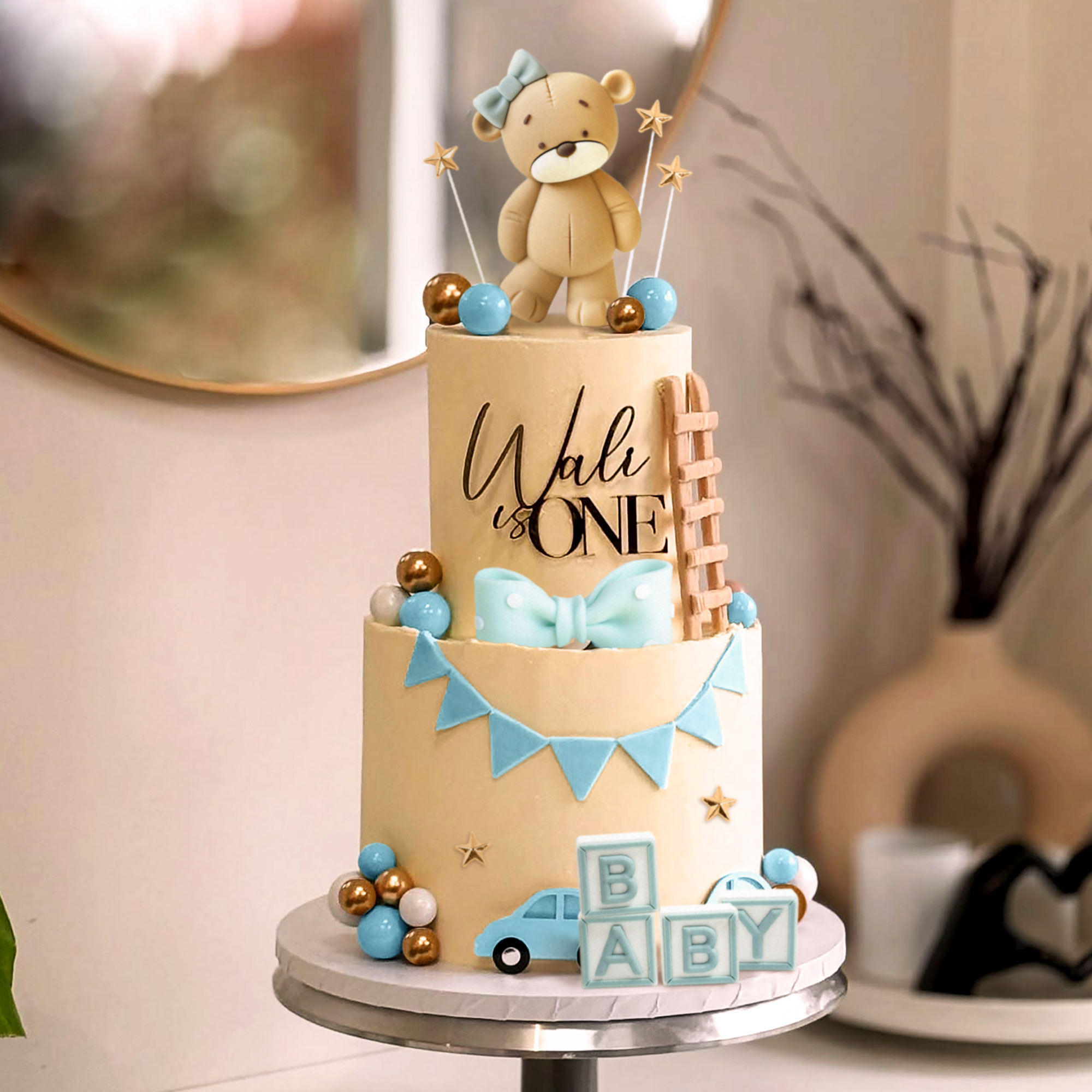 LaVenty ピンクベアケーキデコレーションベビーベアベビ - Resin Art Alphabet のレビューと価格