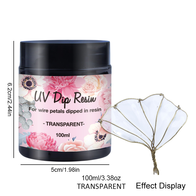 12色のUVディッピングレジン（ワイヤー形状用） – 1本あ - Resin Art Supplies のレビューと価格