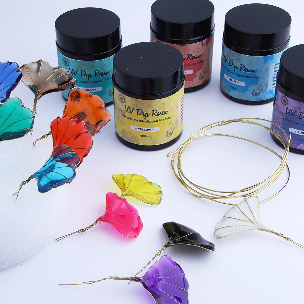 12色のUVディッピングレジン（ワイヤー形状用） – 1本あ - Resin Art Supplies のレビューと価格