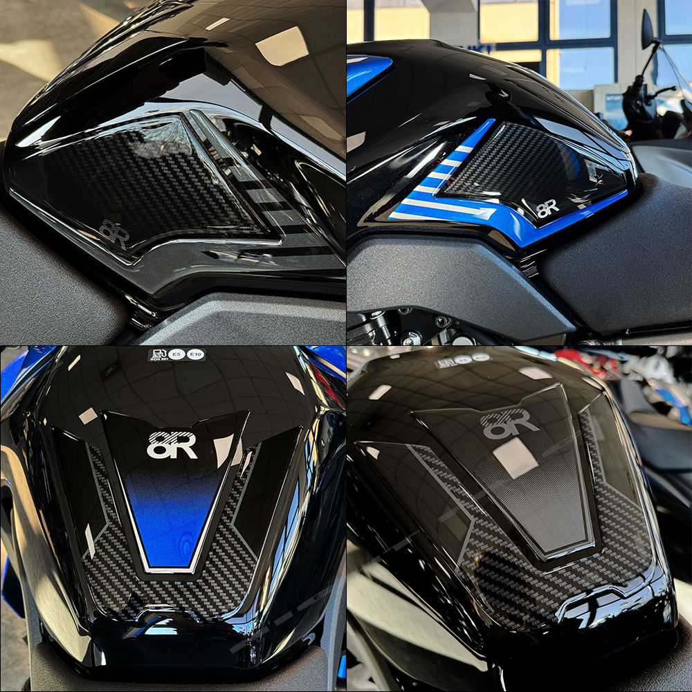 オートバイ用ステッカー,新しいサイド燃料タンクプロテクター, - Resin Art Sticker のレビューと価格