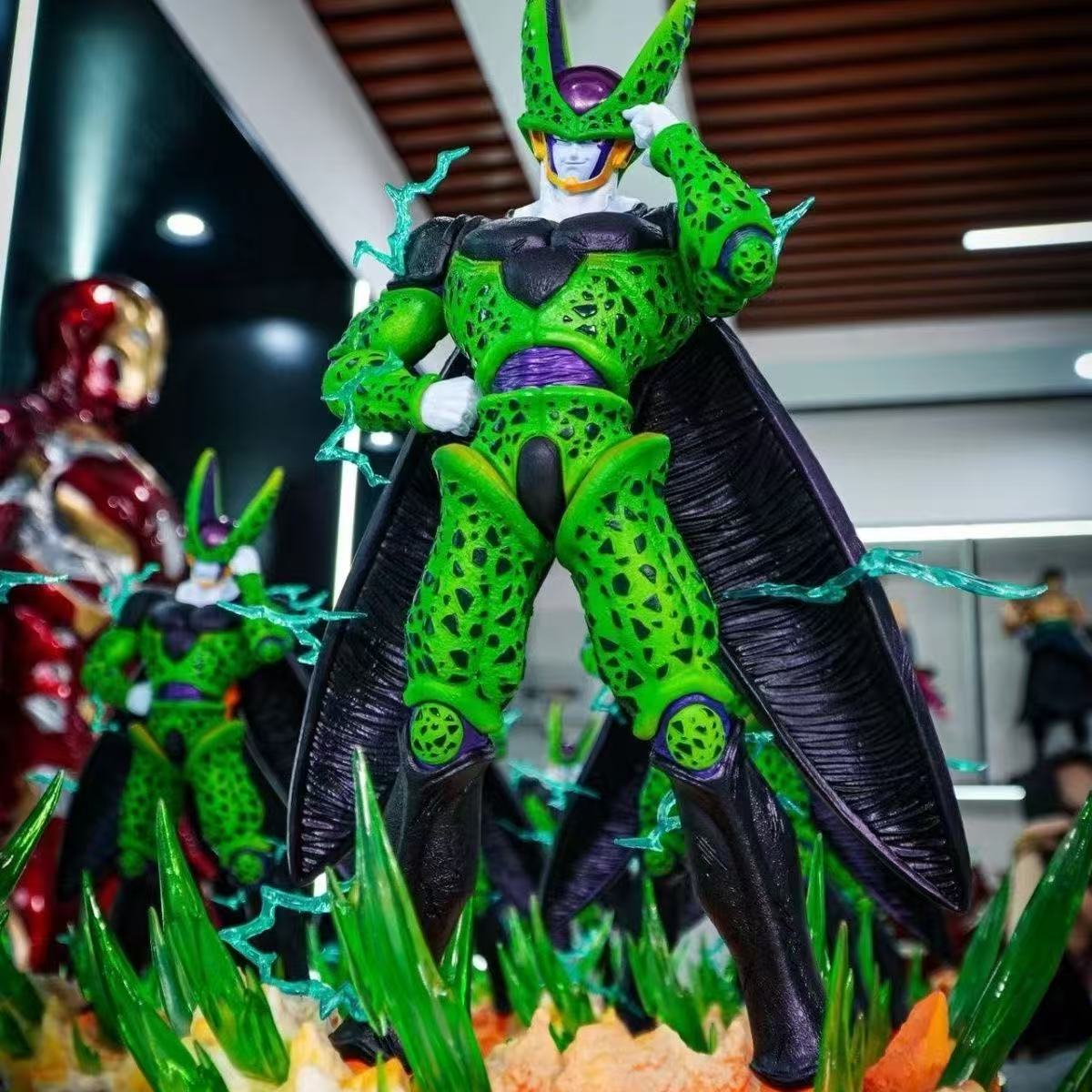 ドラゴンボール Z 完璧な細胞フィギュア細胞置物アクションフ - Resin Art Dragon Ball Z のレビューと価格
