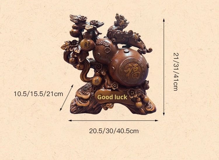 ￥ # 創造的な中国風ひょうたん金のなる木、新規事業のデスク - Resin Art Business のレビューと価格