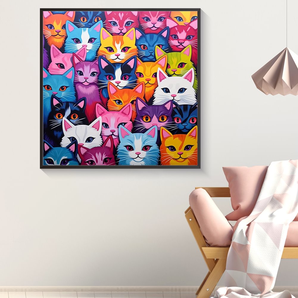 ダイヤモンドペインティング ファミリー カラフル ベビーキャ - Resin Art Painting のレビューと価格