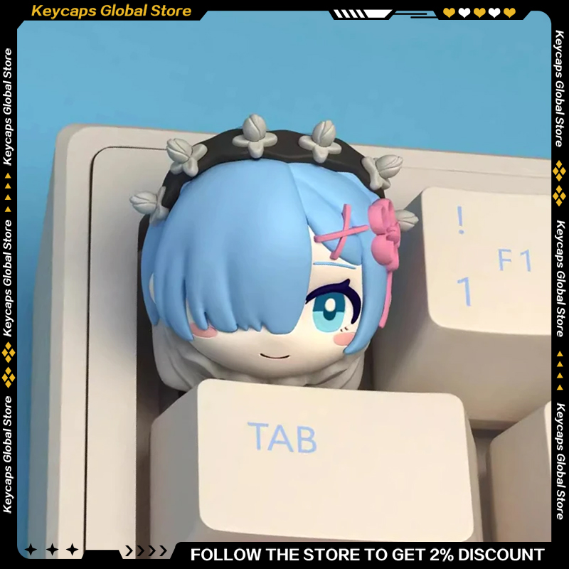 Re:ゼロから始める異世界生活 テーマ漫画アニメキーキャップ - Resin Art World のレビューと価格