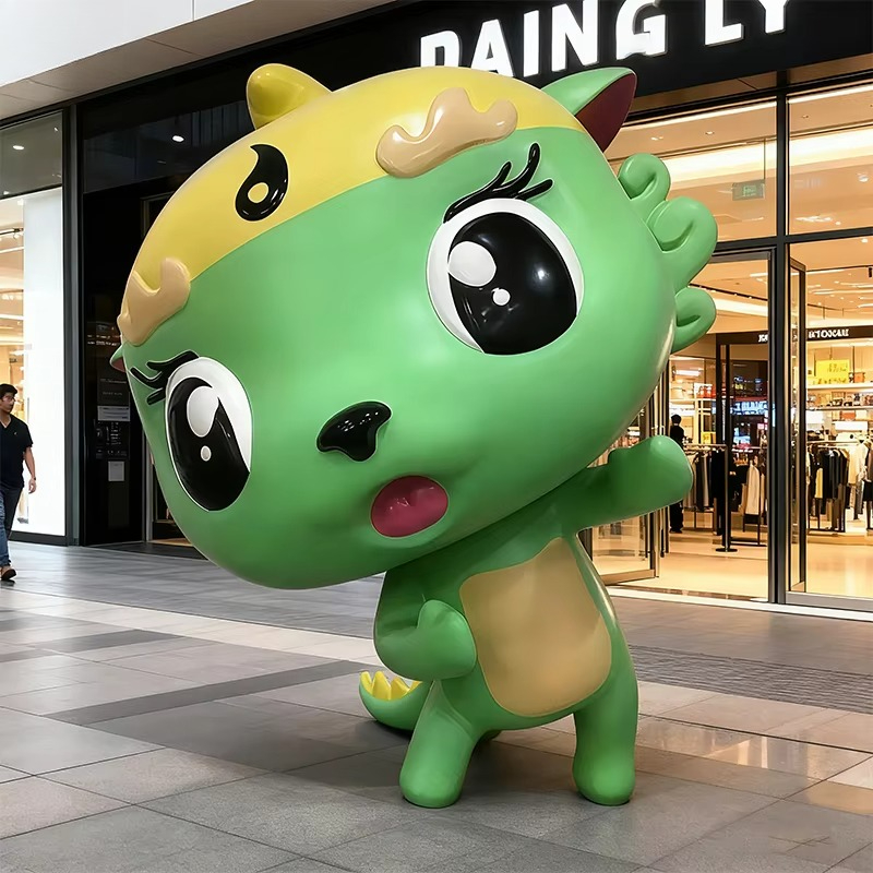 @ # 工場直送 グリーンキュートな漫画風動物彫刻 レジンア - Resin Art Business のレビューと価格