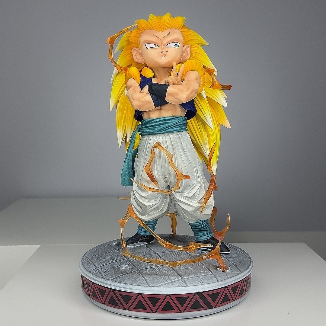 ドラゴンボール Z フィギュア超サイヤ人ゴテンクスアニメ置物 - Resin Art Dragon Ball Z のレビューと価格